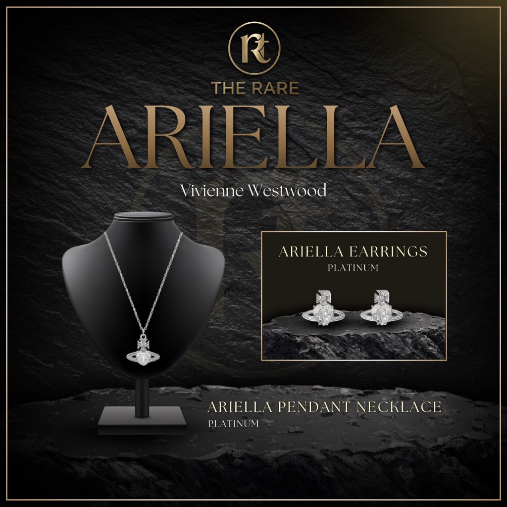 พร้อมส่ง💎Vivienne Westwood Ariella Pendant Necklace💓Earrings แท้💯อุปกรณ์ครบเซ็ท