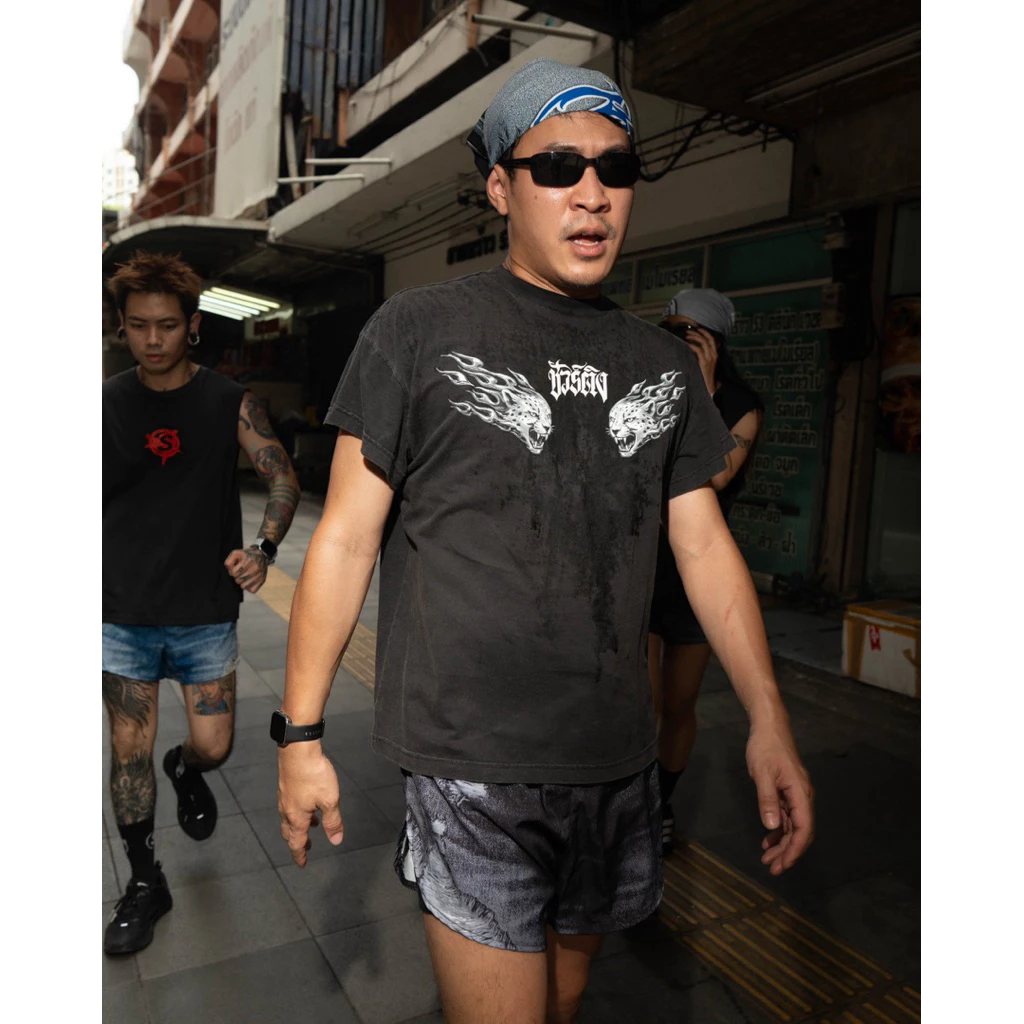Surething - Cheetah run for me เสื้อวิ่ง เสื้อปีกนก ผ้าบาง เสื้อคอกลม ระบายอากาศ