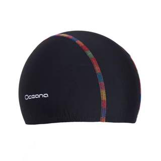 (ลด 50%) OCEANA SWIMWEAR หมวกว่ายน้ำ ผ้าพื้นโรยด้ายสีรุ้ง No. 22OPACOP01 - FREESIZE