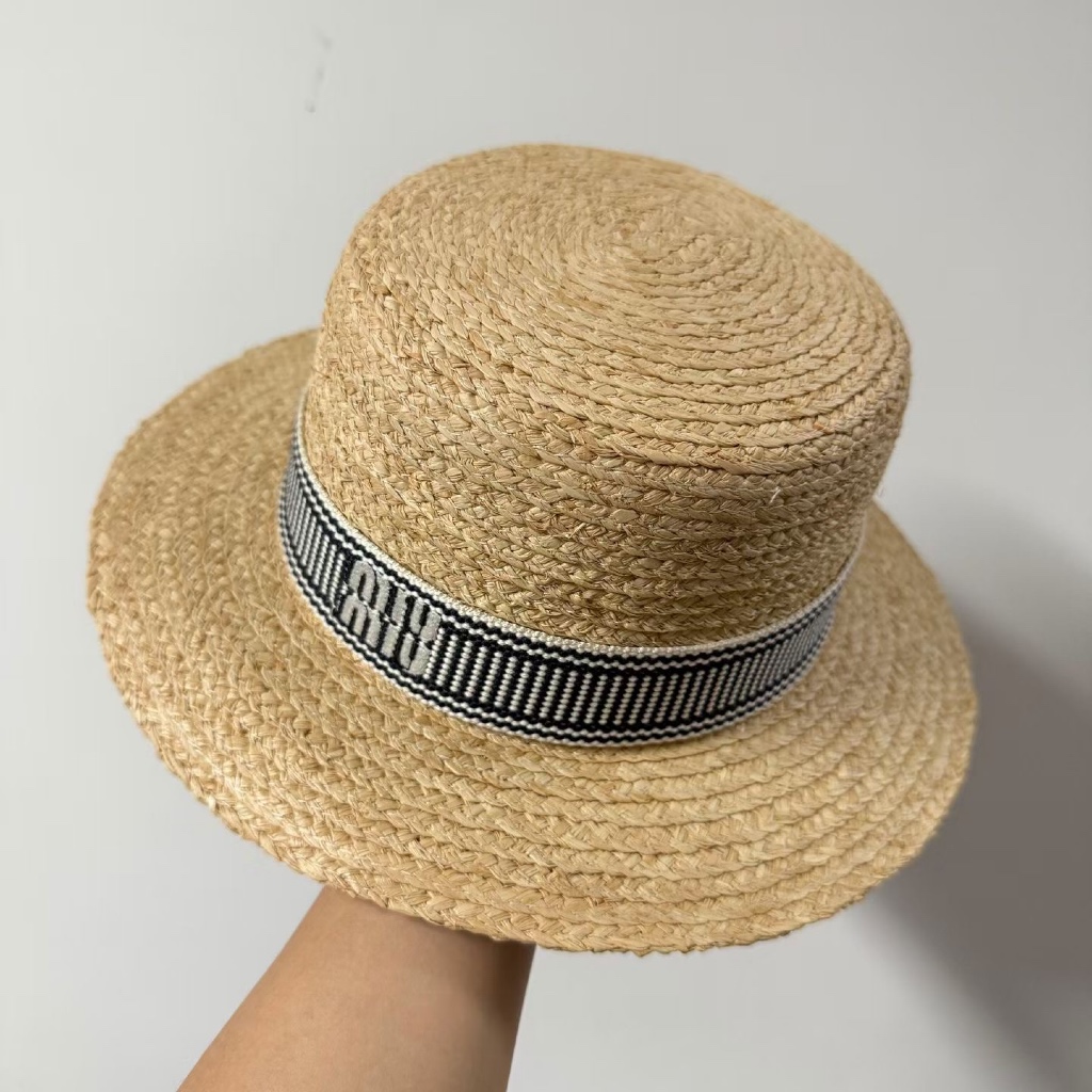หมวกสาน M  Raffia hat มีไซส์ S สินค้าใหม่ ของแท้