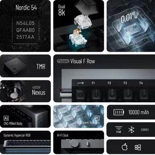 [โค้ดคุ้มลด 20%] LOFREE HYZEN TMR Wireless Gaming Bigpenguin Big Penguin Keyboard