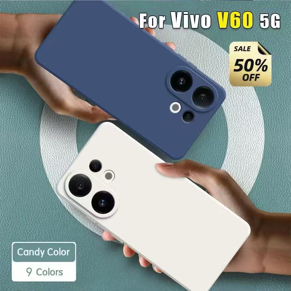 เคสกันกระแทก กำมะหยี่ สำหรับ Vivo V60 V60lite ข้างในเป็นกำมะหยี่
