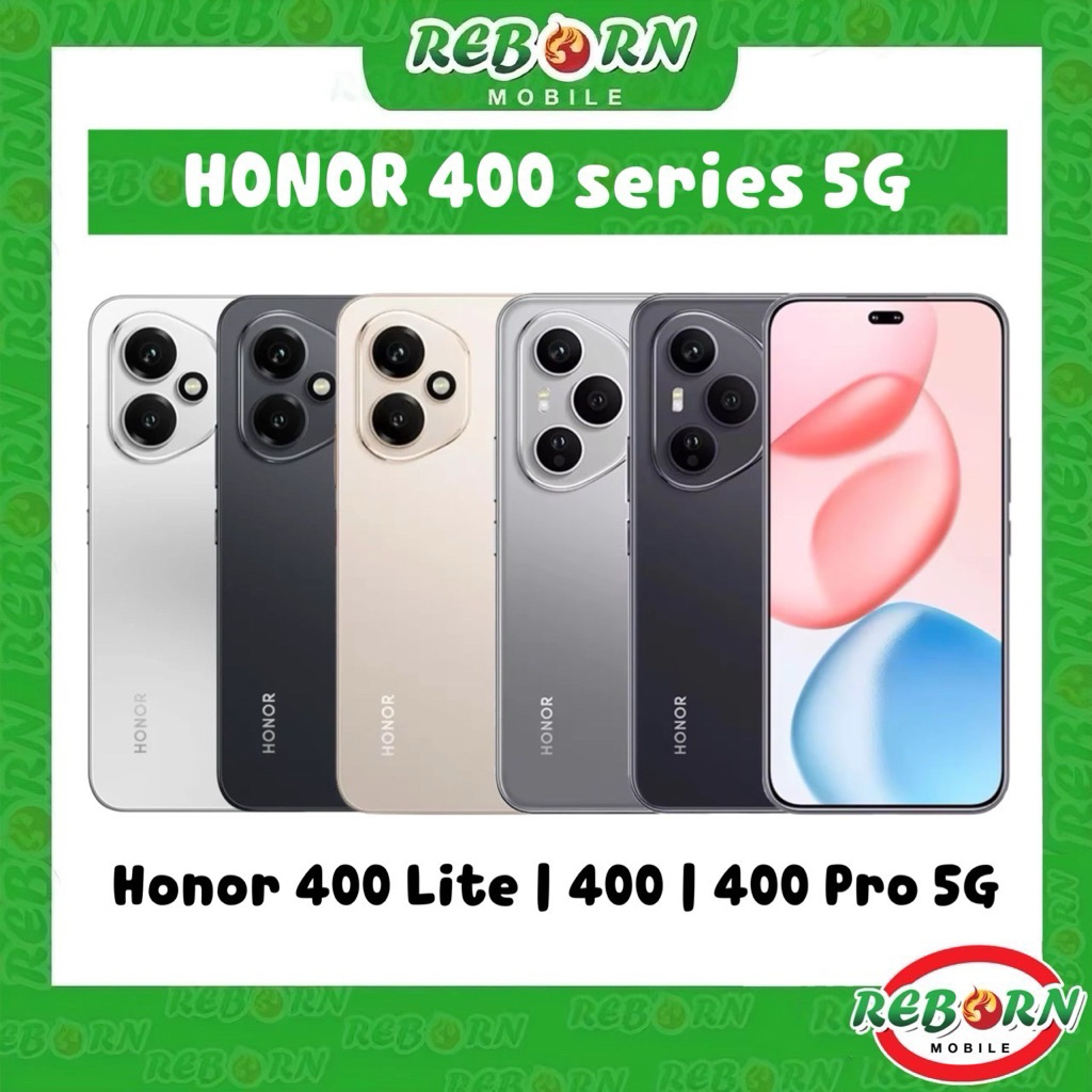 [Sale] HONOR 400 series | Honor400 Pro 6.7“ | Honor 400 6.65“ | Honor 400 Lite 6.7”เคลียร์สต๊อกศูนย์ by RebornMobile
