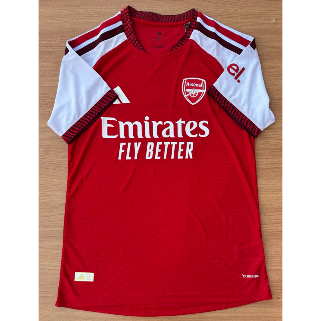 เสื้ออาเซนอล Home เกรดนักเตะ Player เสื้อฟุตบอล 2026 สินค้ามี Logo ครบ