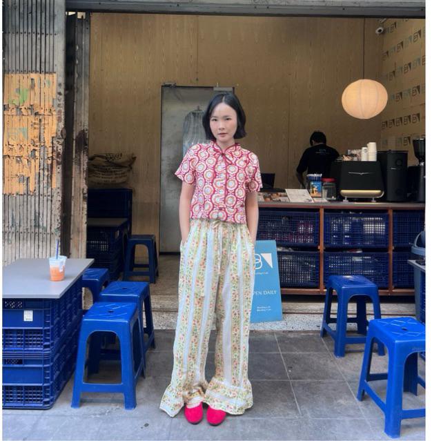 Indian pants กางเกงขายาวทูโทน & ปลายระบาย