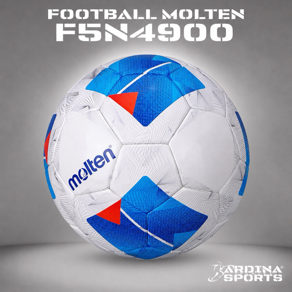 (ของแท้ 100%) ลูกฟุตบอล MOLTEN รุ่น F5N4900 (เบอร์ 5)
