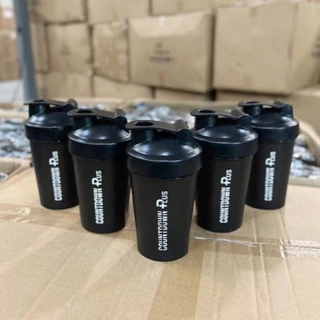 [ส่งด่วน] COUNTDOWN PLUS Protein Shaker แก้วเชคเวย์โปรตีน ชนิดหนา กระบอกเชค แก้วเขย่าเวย์ 400ml.