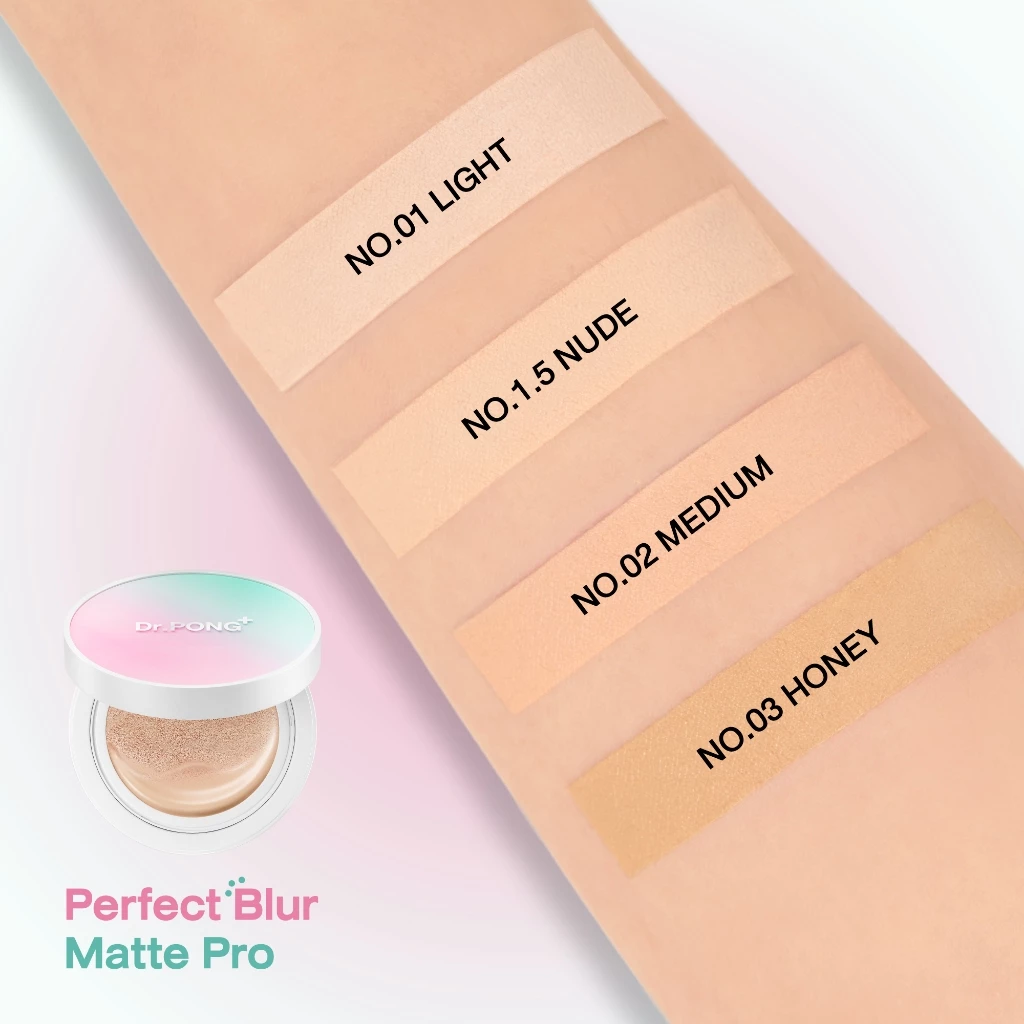 Dr.PONG MATTE PRO ACNE ACE LONGWEAR CUSHION คุชชั่นลดสิว ปกปิดผิวขั้นสุด ฟินิชแมตต์บางเบา คุมมัน กันน้ำ thumbnail 10