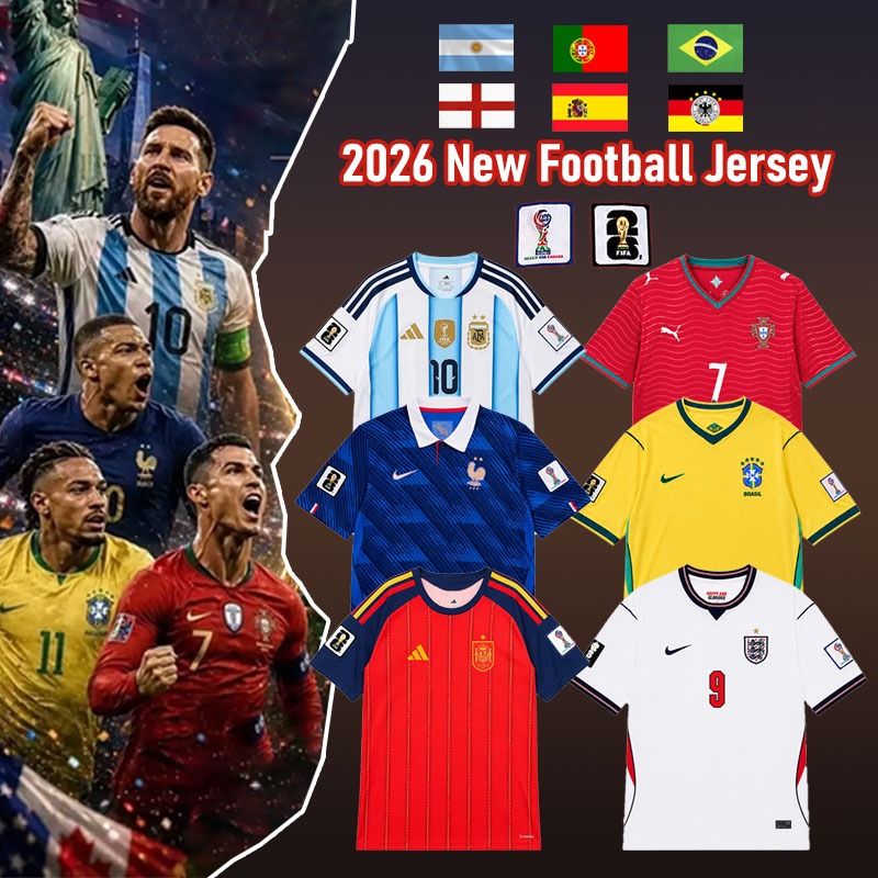New !! เสื้อฟุตบอลโลกทีมชาติ โปsตุIกส 3A เกรดแฟนบอล Home ชุดเหย้า ปี 2026