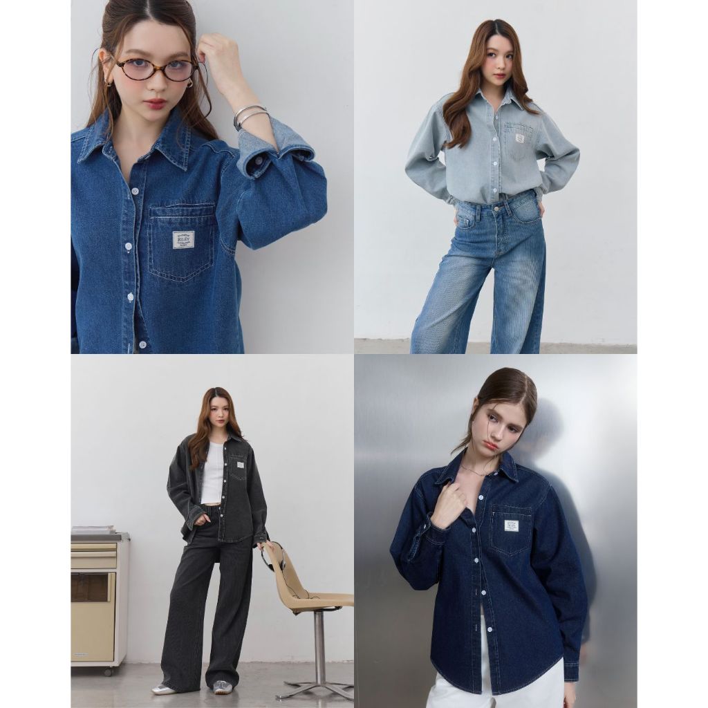 Riley.apparels - Dennis Denim Shirt 9154