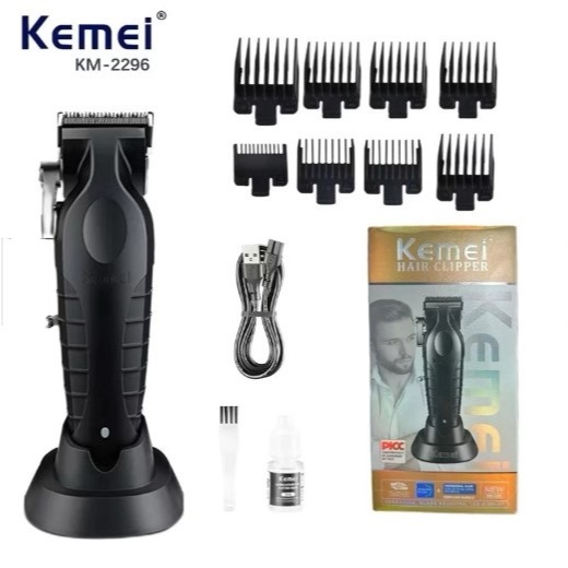 ปัตตาเลี่ยนไร้สาย Kemei Hair Clipper รุ่น KM-2296