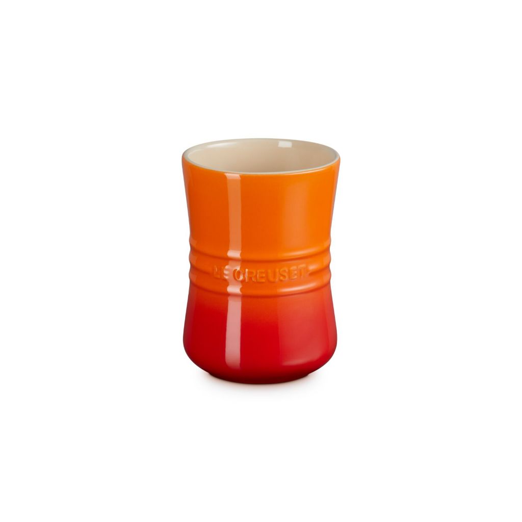 โถเซรามิคใส่อุปกรณ์เครื่องครัว สีส้ม เกรดB Signature 1.1l Utensil Crock Flame (B)