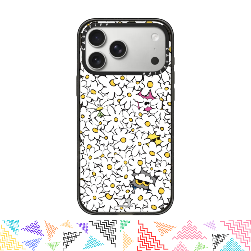 เคสมือถือ CASETiFY | Daisy Case [ZO&FRIENDS] For iPhone Samsung แท้ พร้อมส่ง เคสกันกระแทก