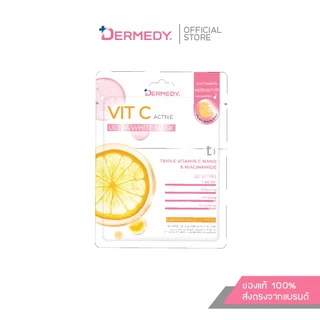 DERMEDY VIT C ACTIVE MASK เดอร์มีดี วิตซี แอคทีฟ มาสก์