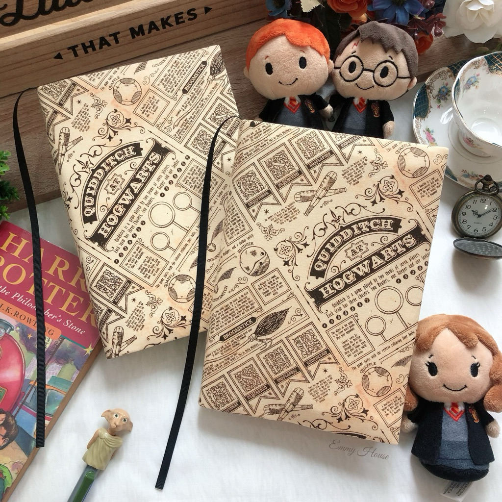‼️ลายมาใหม่ ✨ ปกหนังสือผ้า | ปกผ้าใส่หนังสือ ลายภาพวาดศิลปะ | Book Cover ♡ʕ·ᴥ·ʔ📚 | ขนาด A5