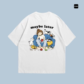 myyoungs - maybe later เสื้อยืดโอเวอร์ไซส์