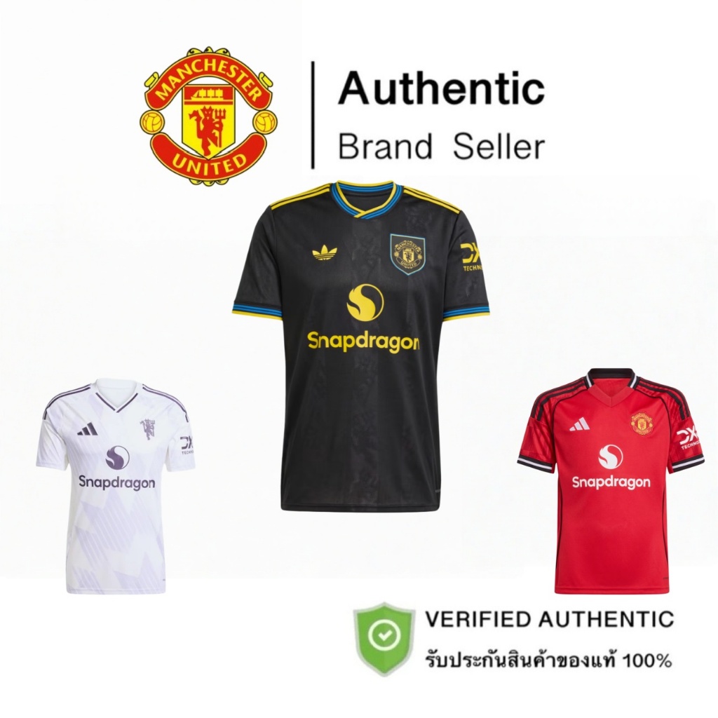 ยอดฮิต⭐ Manchester United 26/27 25/26 Home Authentic Jersey มีหลายไซซ์ให้เลือก ครบทุกขนาด