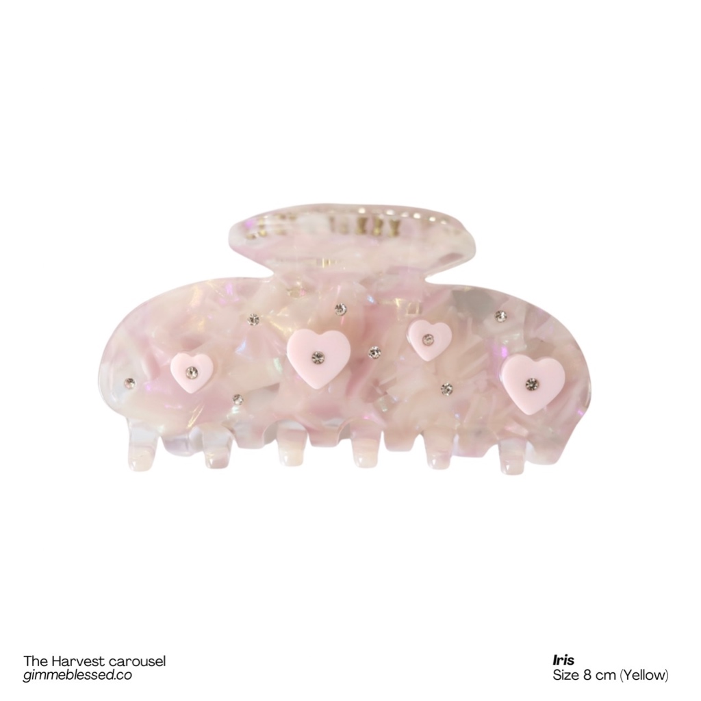 gimmeblessed.co — Iris Hair Claw (Size 8 cm/ *เหมาะสำหรับผมน้อย-ปานกลาง)