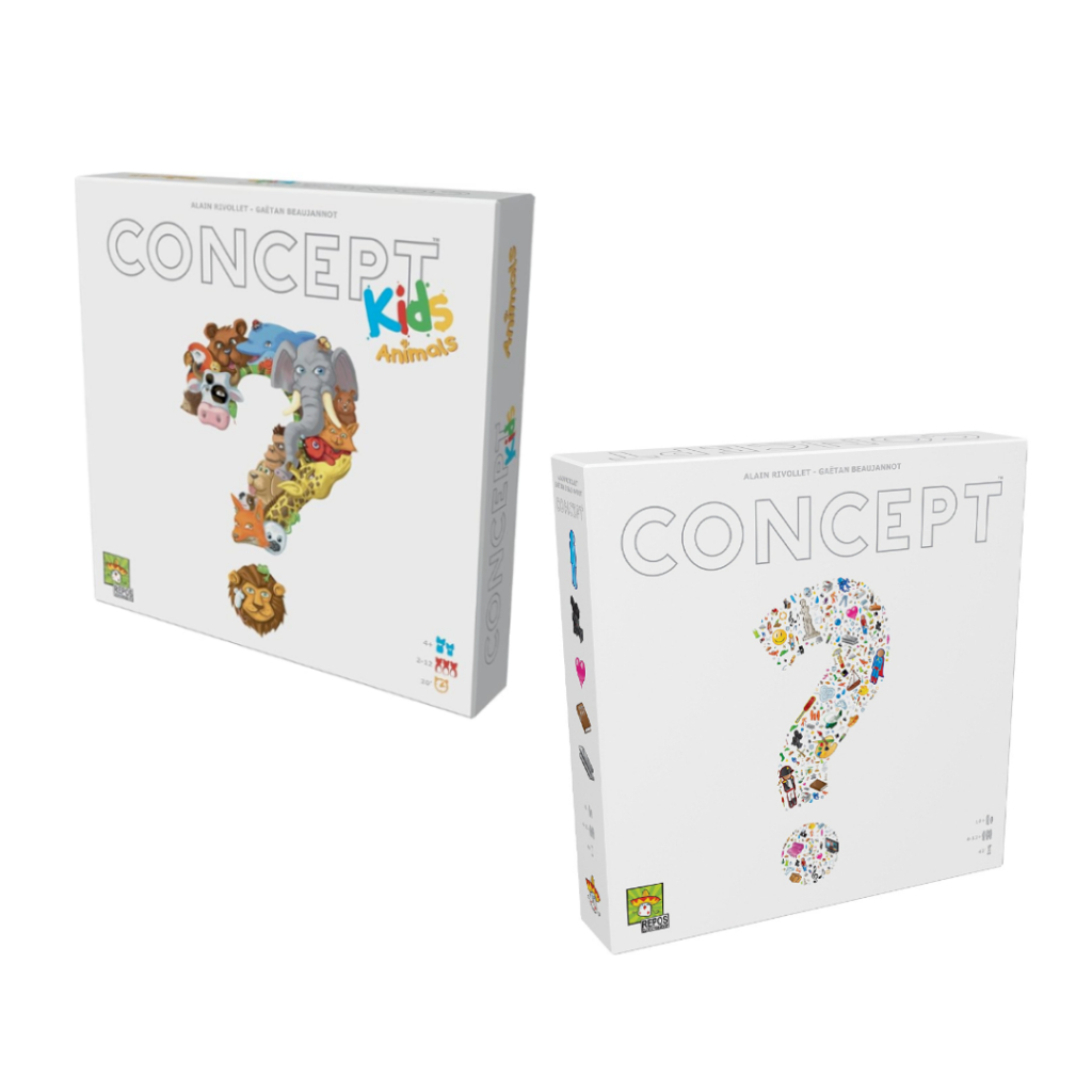Concept : Kids Animals Board game For Kids บอร์ดเกม สำหรับเด็ก Cooperative Animal Guessing Party Game