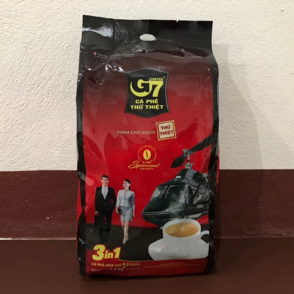 กาแฟ กาแฟG7 กาแฟสำเร็จรูป 3 in1 กาแฟเวียดนาม (นำเข้าจากเวียดนาม) ขนาด (50ซอง*16g/100ซอง*16g)