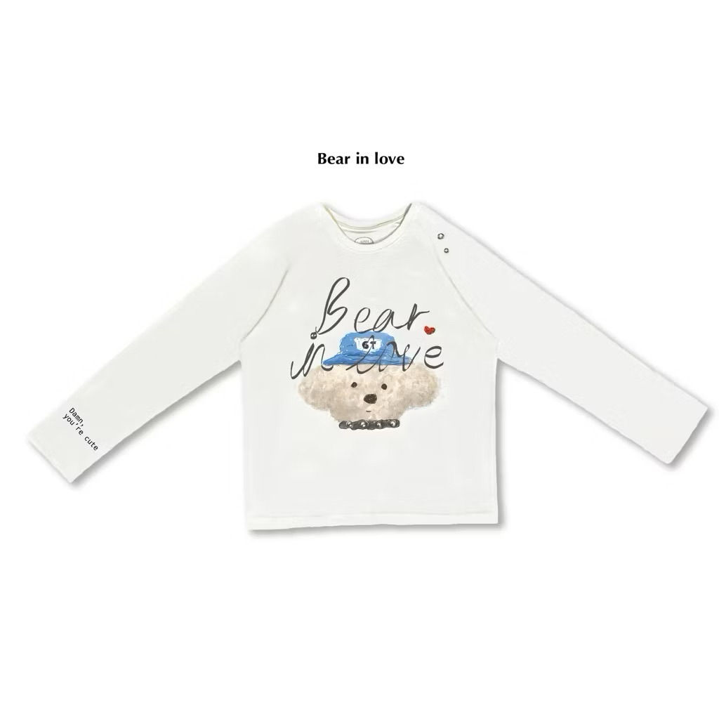 ส่งต่อ GENTE-Metal Raglan Tee (เสื้อยืดคอกลมแขนยาว) 💓