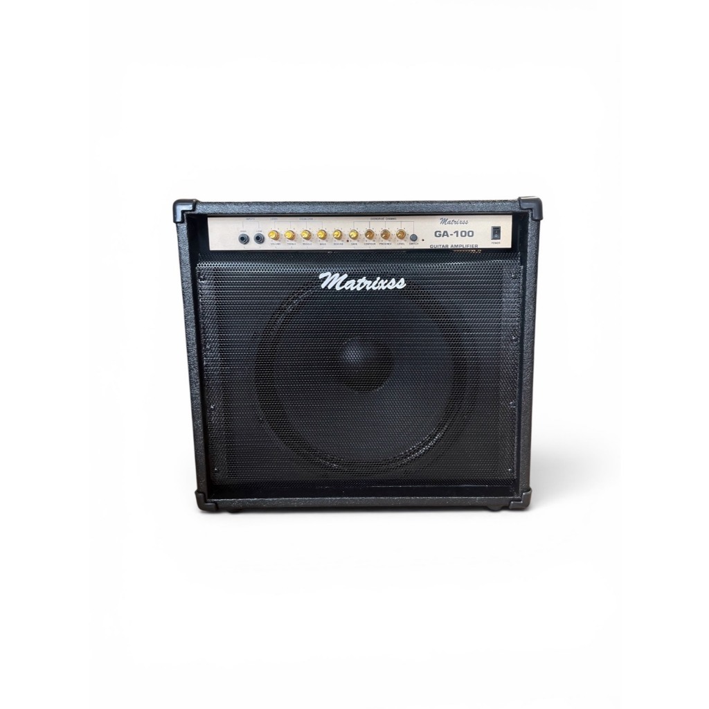 แอมป์กีตาร์ไฟฟ้า Matrixss รุ่น GA100 ลำโพง15."+ สายแจ็ค + FootSwitch