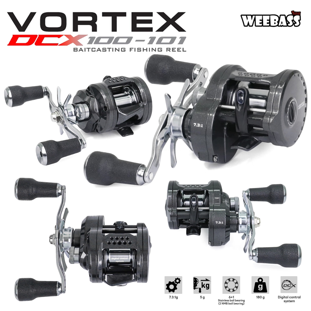 รอกหยดน้ำ WEEBASS VORTEX DCX 100 - 101