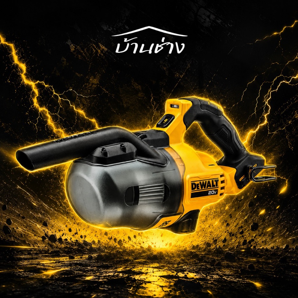 DEWALT เครื่องดูดฝุ่นไร้สาย 20V รุ่น DCV501LN-B1 (เครื่องเปล่า) เครื่องดูดฝุ่น