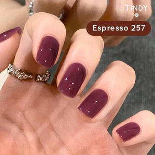 [NEW IN] Tindy ยาทาเล็บกึ่งเจล ไม่ต้องอบ เนื้อเยลลี่ไซรัป สีสวยชัด แห้งไว 21-Free Vegan [8ml]