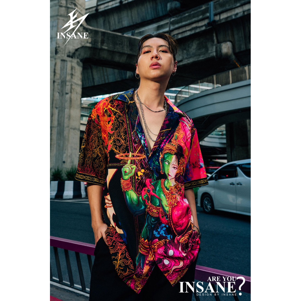 Charm of NARAI โอเวอร์ไซส์เชิ้ตลายไทยร่วมสมัย รุ่น Limited Edion จาก Insane Brand