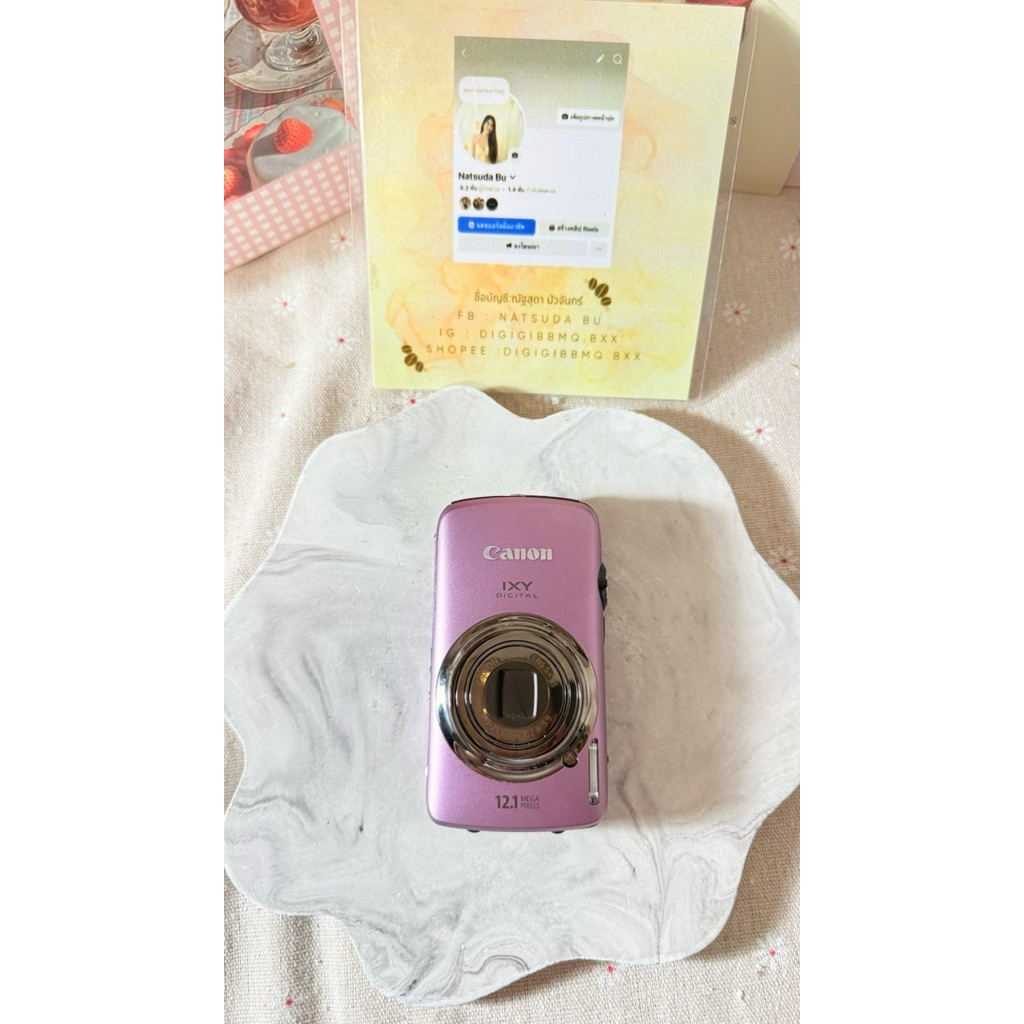 ตัวที่2 canon ixy 930 is / ixus 200 is  📸  Purple