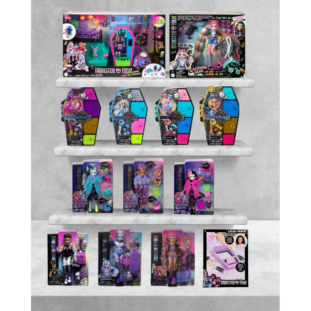 มัดรวม monster high ราคาพิเศษ ของแท้พร้อมส่งกดเลือกแบบด้านในค่ะ