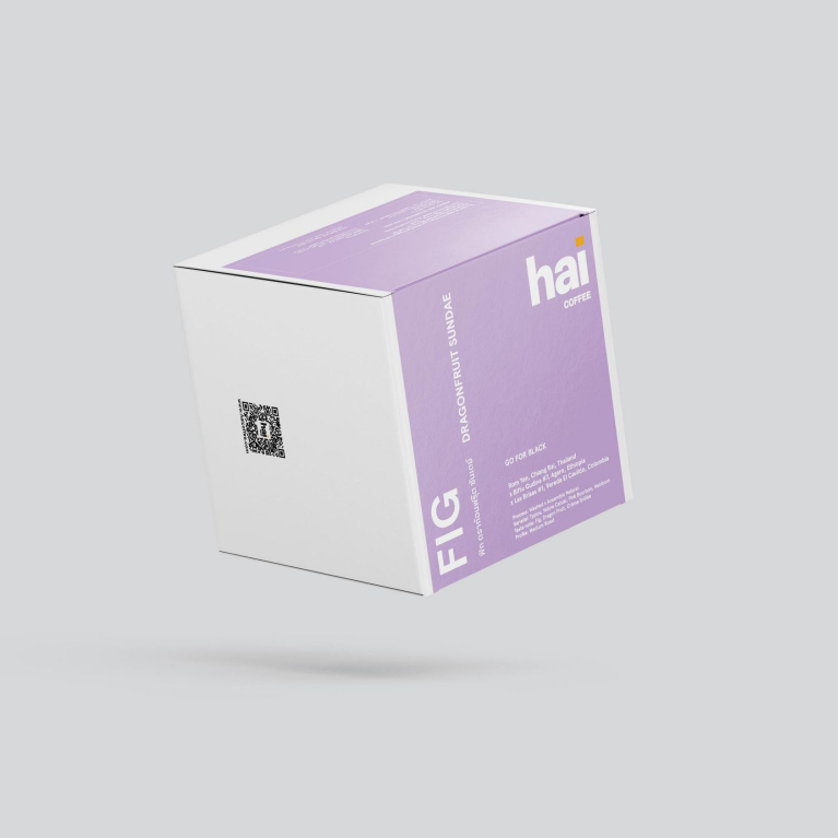 Hai coffee capsule (Fig Dragonfruit Sundae) x10 capsules