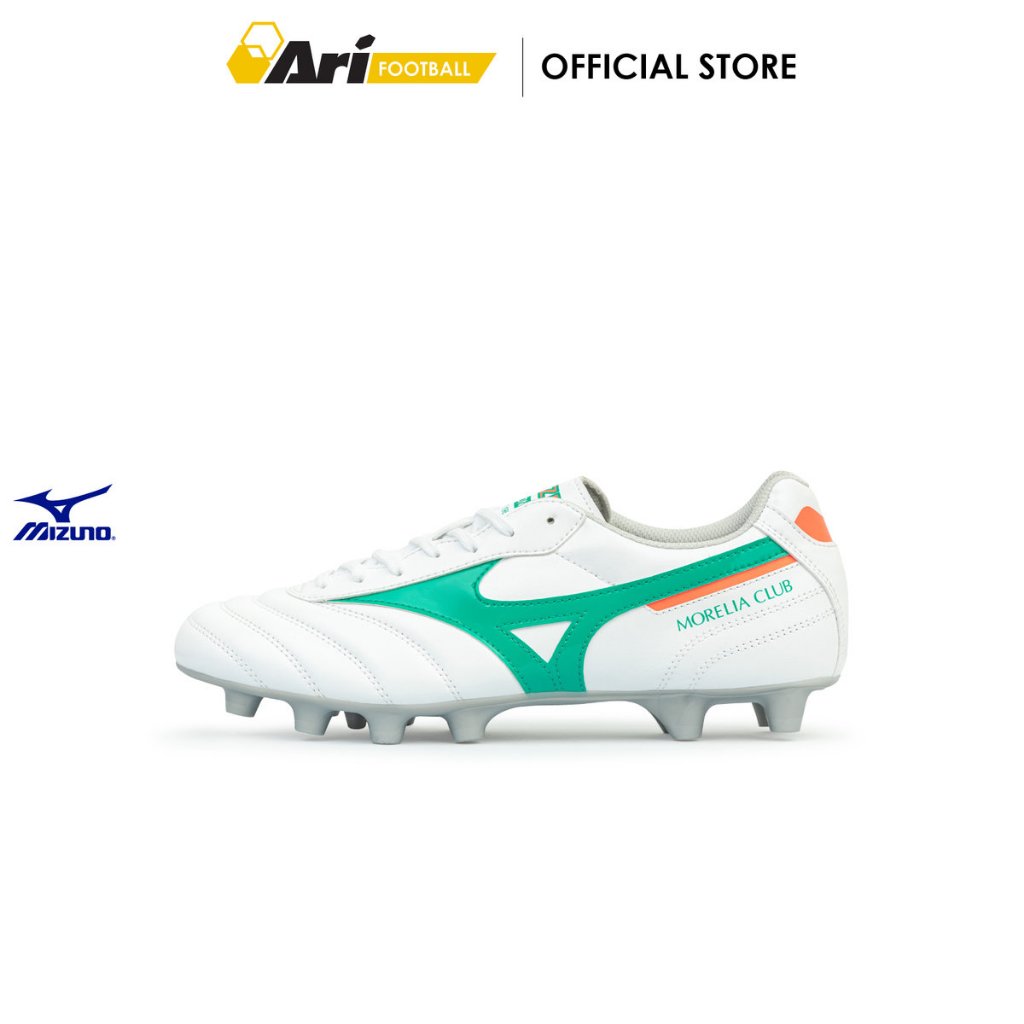 MIZUNO MORELIA II CLUB FG - WHITE (P1GA260835) รองเท้าฟุตบอล มิซูโน่ MORELIA II CLUB