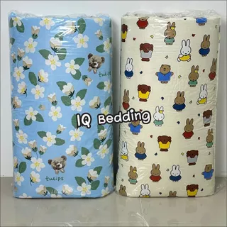 ที่นอนปิคนิค 3.5 ฟุต ซื้อ 1แถม 1 เนื้อผ้าคอตตอน ไม่ระคายเคืองผิว ถอดปลอกซักได้