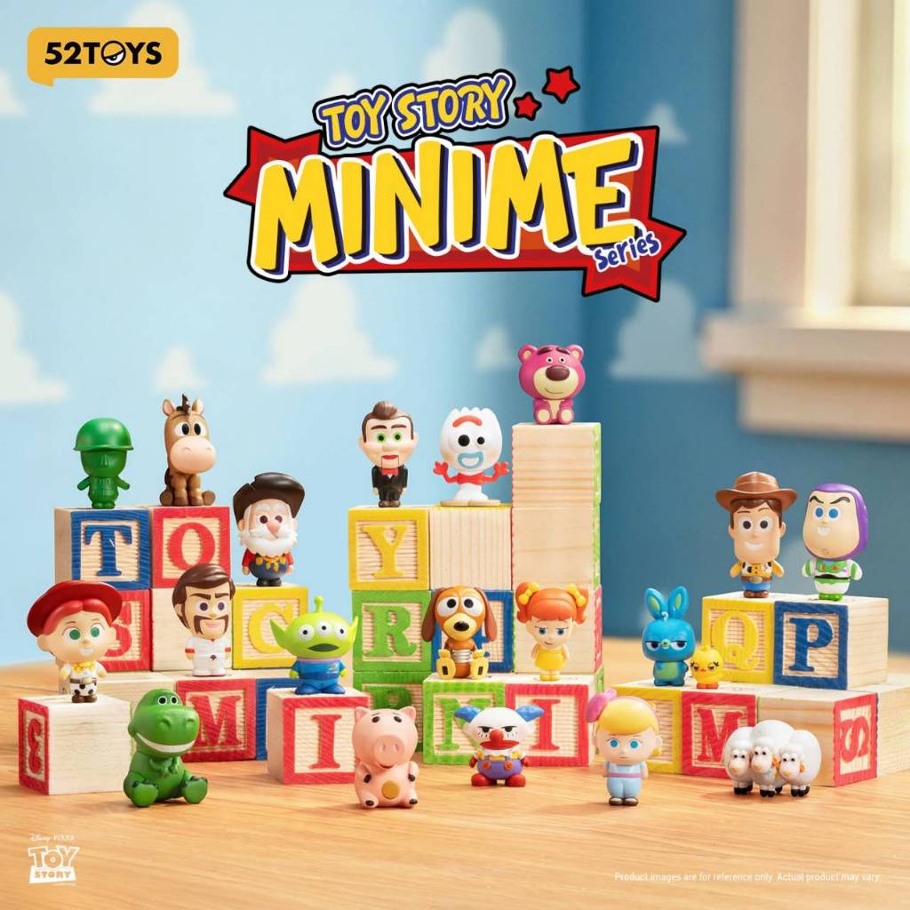 [พร้อมส่ง/แยกตัว] โมเดลตัวเล็ก Disney Toy Story Minime Series สินค้าลิขสิทธิ์แท้ ทอย สตอรี่ 52toys