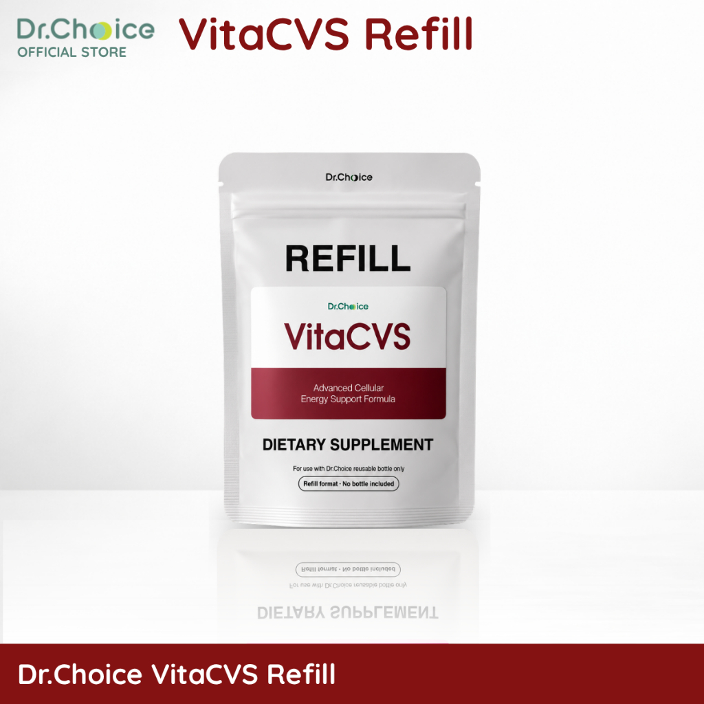 [ซองแดง Refill] VitaCVS: Ubiquinol Q-10 plus Algratrium ยูบิควินอล โคเอนไซม์คิว 10 พลัส อัลกาเทรียม