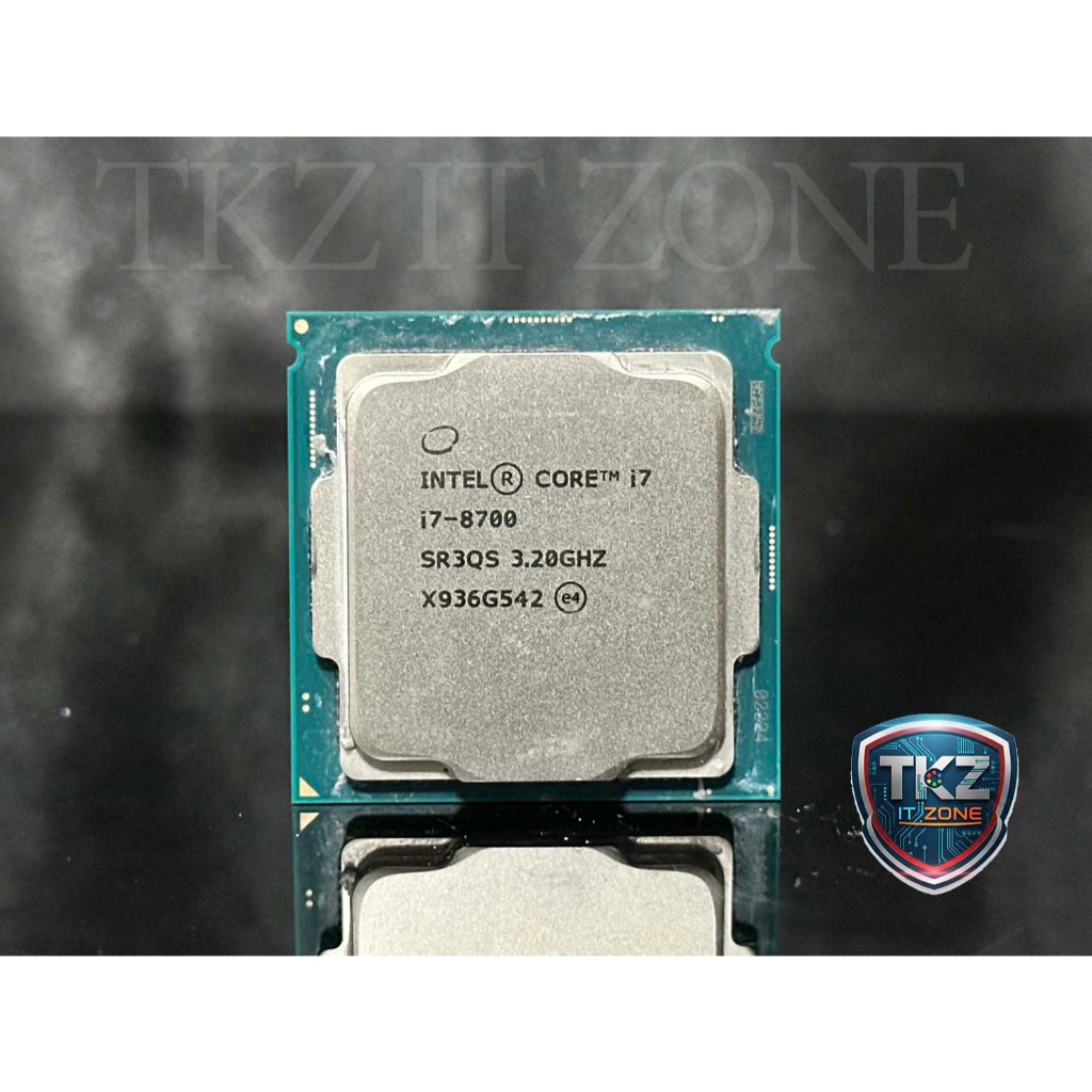 ซีพียู(CPU) INTEL CORE i7 8700 มือสอง (socket 1151V2)