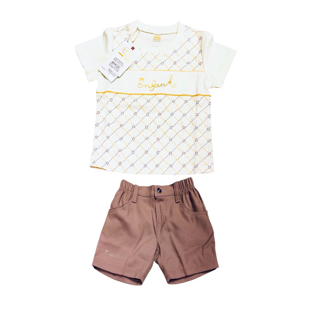 ชุดหล่อ Enfant Gold New Collection size 80 6-12เดือน