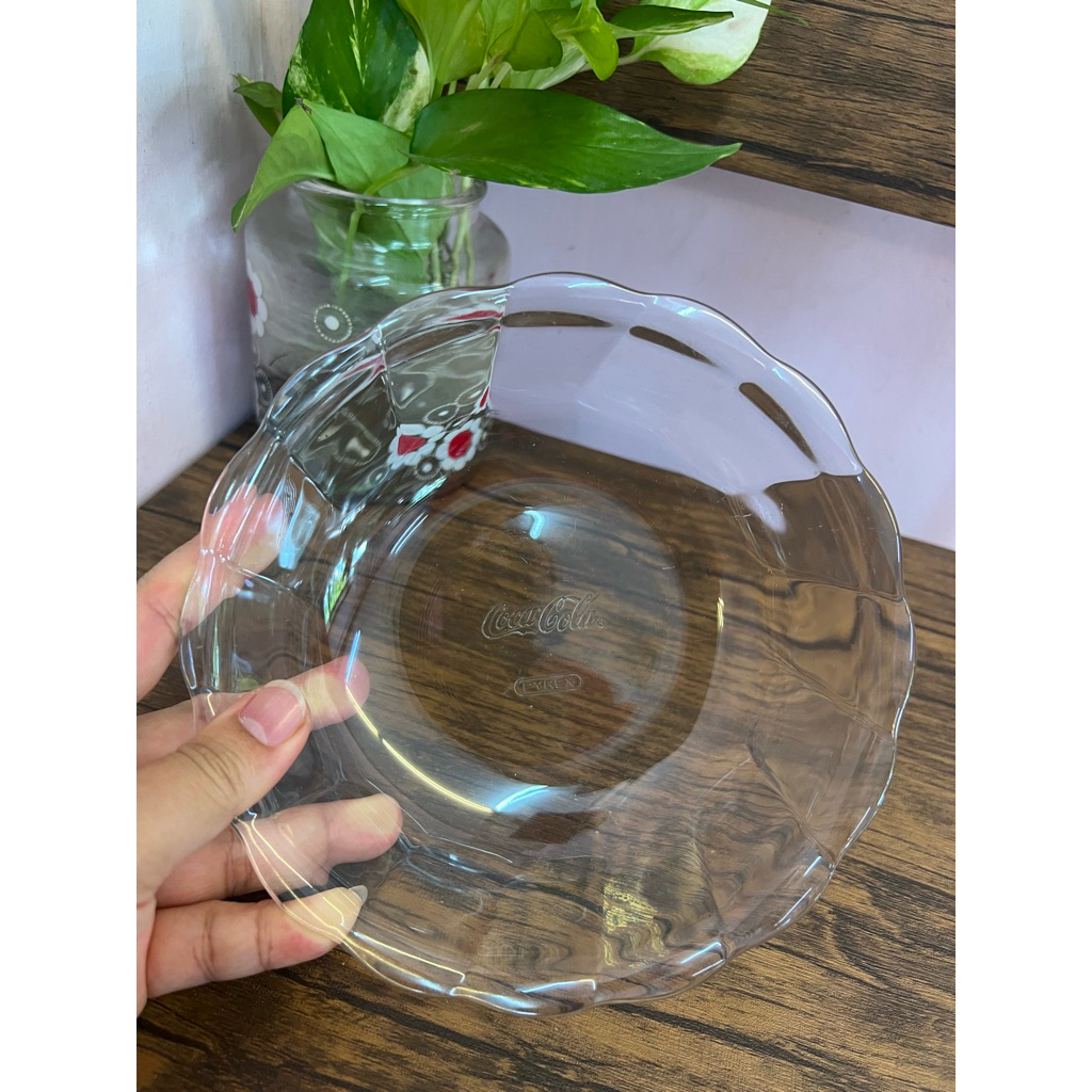 PRY0404 - ชามแก้ว Pyrex - CocaCola ขนาด : 6.5x2 นิ้ว