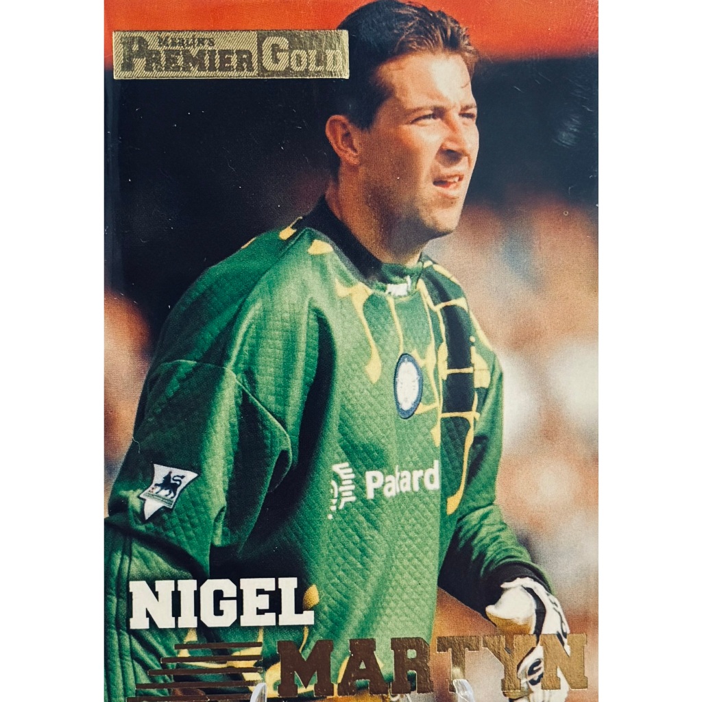 การ์ดฟุตบอล MERLIN 1996-1997 SEASON Nigel  Martyn Leeds United