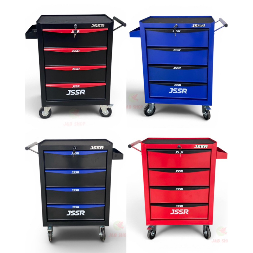 Tool Cabinet มีให้เลือก 4 สี ตู้เก็บของ 4ลิ้นชัก พร้อมส่ง JSSR