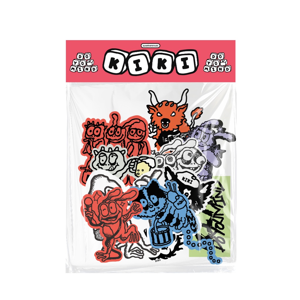 KIKI Sticker Set จากวง KIKI ปี 2026 (11 pcs)
