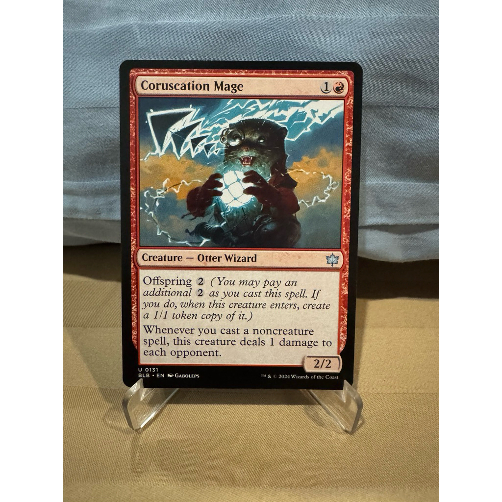 MTG Bloomburrow: Coruscation Mage