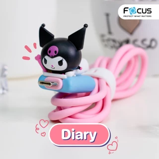 [Official] [Kuromi] คละลาย Picocici Kuromi Home Life Series Data cable สายชาร์จโทรศัพท์ Type-C to Type-C ชาร์จไว 60W