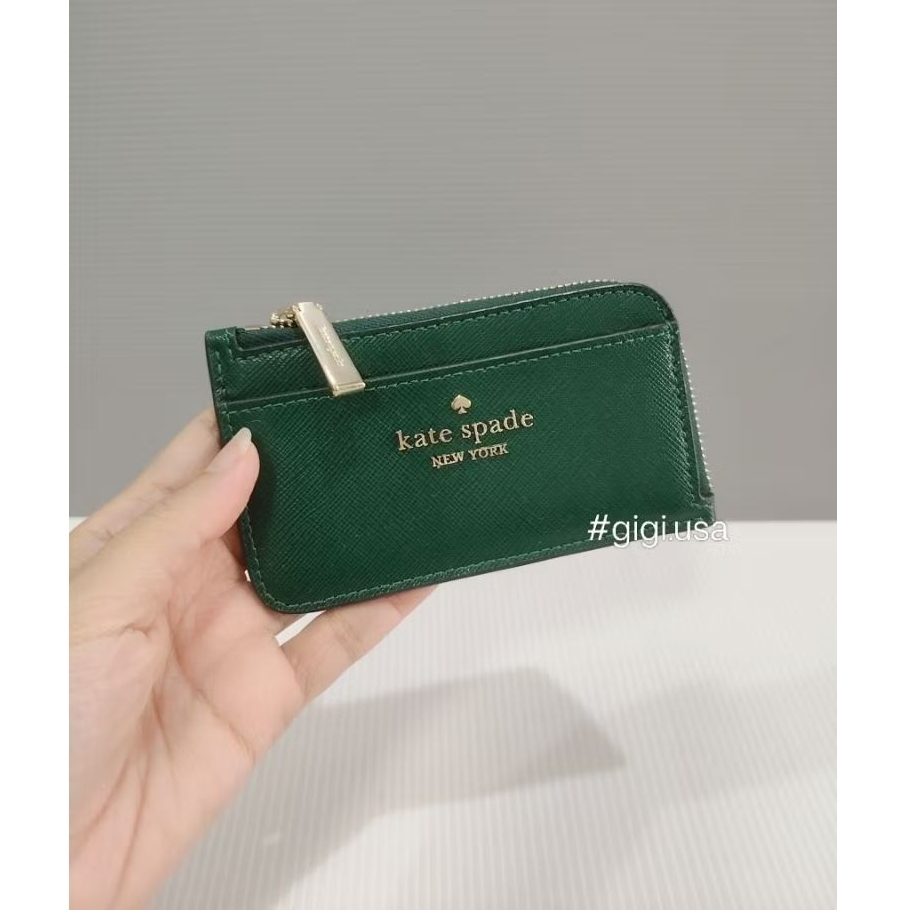 🇺🇸​(ของแท้)​ 🍀​กระเป๋า​ใส่​บัตร​ Kate​ Spade​ Madison Card​ Case