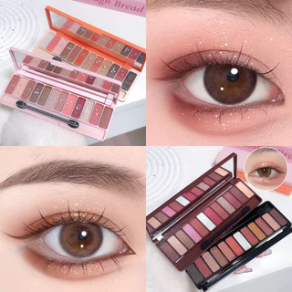 ❤️LAMEILA❤️ อายแชโดว์ พาเลทอายแชโดว์ 12 สี Eyeshadow เนื้อใยไหม เนื้อแมท ประกายชิมเมอร์ กลิตเตอร์ สีสวย กันน้ํา ติดทนนาน