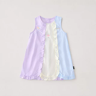 Hania kids ชุดเดรสพาสเทล สายรุ้งหวานละมุน ชุดเดรสเด็กผู้หญิงน่ารัก - K5125650