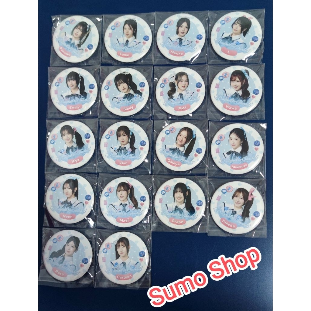 BNK48 เข็มกลัดโร้ดโชว์ Ponytail to Shushu