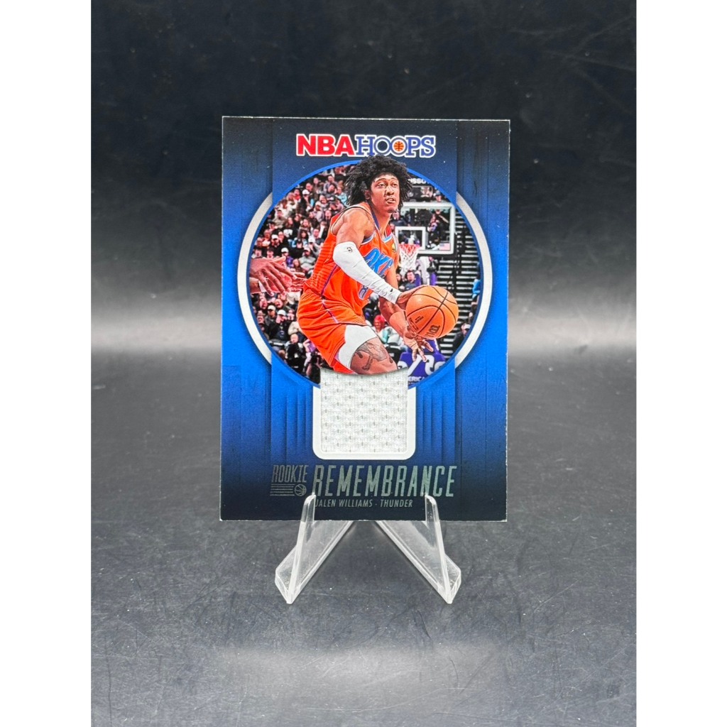 Jalen Williams (RR-JWI) - 2023-24 Panini Hoops Basketball - Rookie Remembrance - Jersey Relic